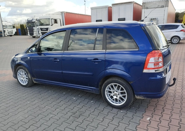 Opel Zafira cena 9500 przebieg: 297000, rok produkcji 2008 z Siedlce małe 781